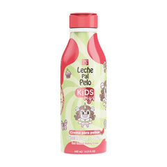 Leche Pal Pelo Kids Curly - Curl Control Styling Cream - Hair Cream with Coconut Oil, Jojoba Oil, Oat Milk, Shea Butter - Moisturizes Curls - 14.9 oz