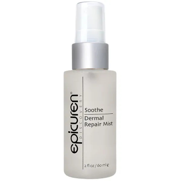 Epicuren Discovery Soothe Dermal Repair Mist, Ultra-lightweight Restorative Facial Toner, Calm Inflammation, Redness and Irritation - 2 oz