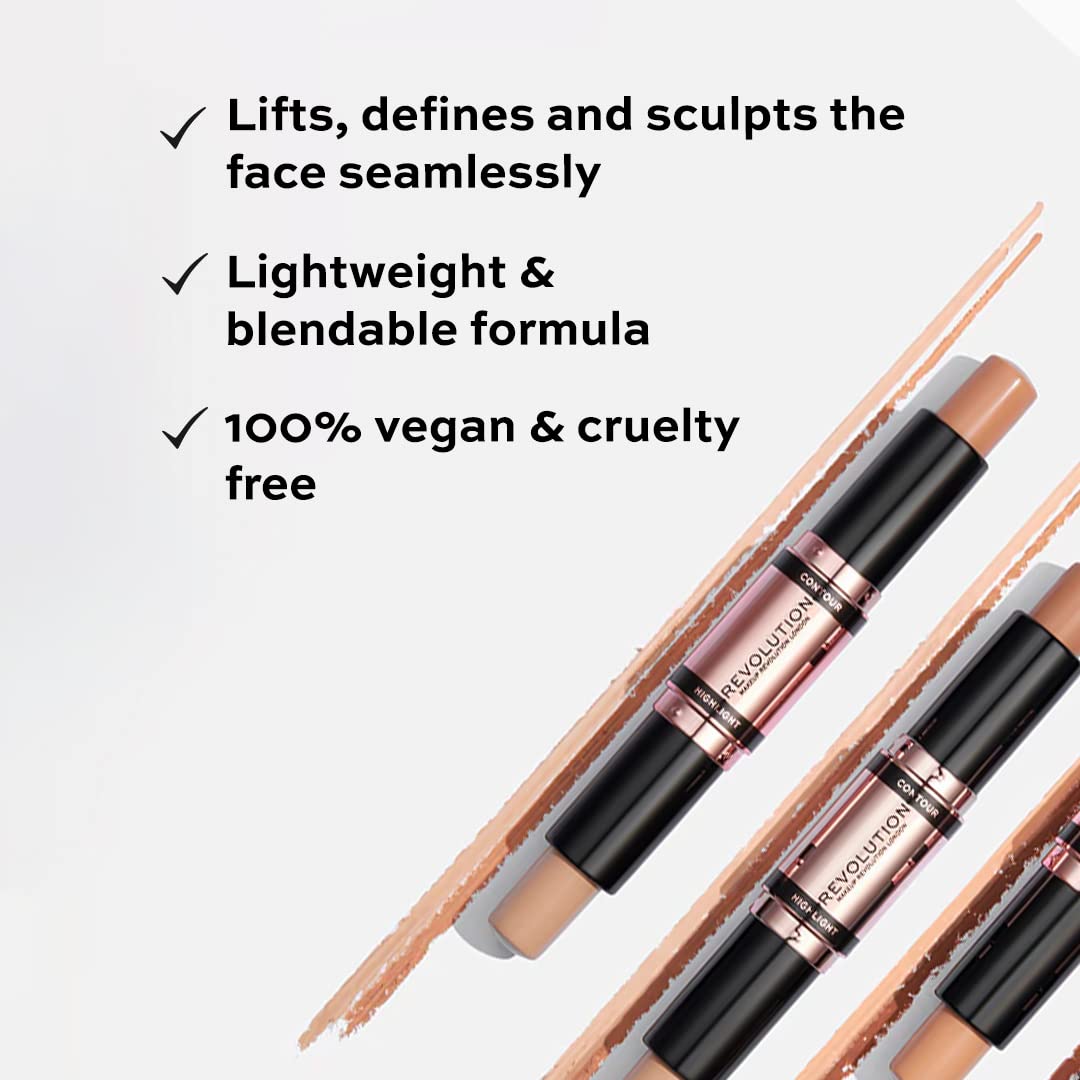 Makeup Revolution Fast Base Contour Stick 4.3 g, Medium