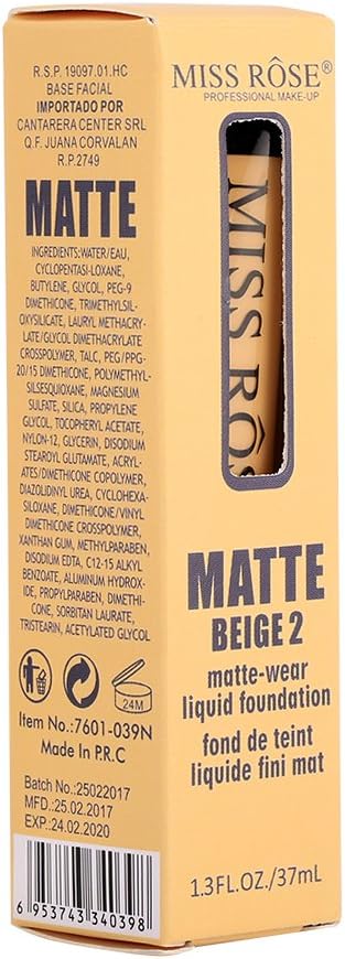 Liquid foundation, smooth base for make-up Liquid face foundation(# 7)