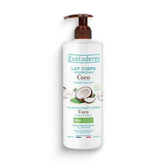 Evoluderm Skin Moisturizer Lotion, Coconut 500ML, Nourishing, Body