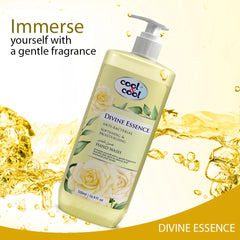 Cool & Cool Hand Wash Twin Pack (500Ml x 2) - Divine Essence and Exotic Bloom Scented Anti-Bacterial,Skin-Softening & Moisturizing Liquid Hand Wash 1Liter