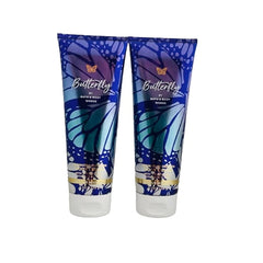 Bath & Body Works Butterfly Body Cream Ultimate Hydration Gift Set For Women 2 Pack 8 Oz. (Butterfly)