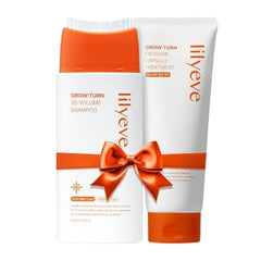 lilyeve GROWTURN Shampoo and Conditioner Set for Root to tip Hair Growth, Korean Scalp Treatment, Shampoo 6.76oz & Treatment 7.77oz set