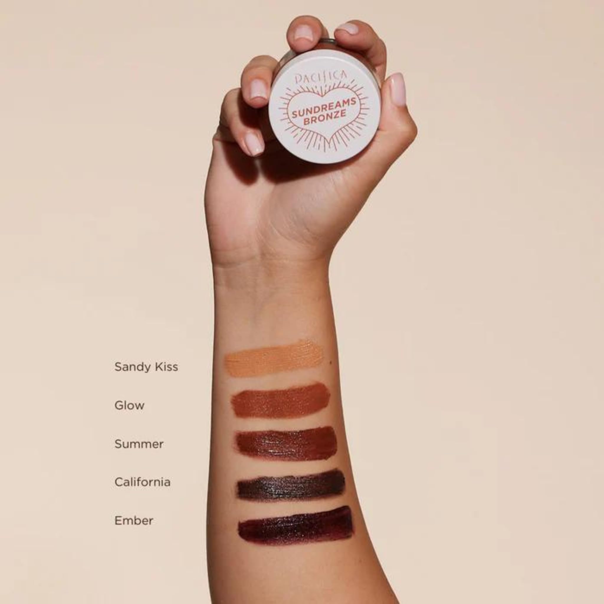 Pacifica Beauty | Sun Dreams Matte Cream Bronzer + Contour - Ember | High Pigmented Formula, Long-Lasting | Face + Body Makeup | Lightweight, Blendable, Buildable | Vegan, Talc-Free