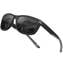 WASAIKKU Polarized Sunglasses for Men Fashion Sunglasses with 100% UV Protection Sports Fishing Driving Shades