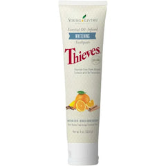 Young Living Thieves Whitening Toothpaste Natural Oral Care for a Bright Smile Fluoride Free Formula 4 oz Tube Certified Ingredients for Fresh and Healthy Teeth