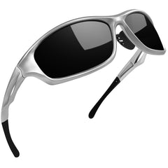 Joopin Polarized Sports Sunglasses for Men Women Driving Cycling Running Fishing Glasses UV400 Protection Wrap Around Shades Lenses