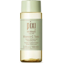 Pixi Vitamin-C Tonic,Brightening & Soothing Facial Toner, Boost Skin Luminosity, Infused with Vitamin-C & Ferulic Acid, Alcohol Free Daily Toner, 100ml / 3.4fl oz Travel Size Skin Care