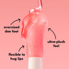 e.l.f. Glow Reviver Lip Oil, Nourishing, Tinted Lip Oil for a High Gloss Finish, Enriched with Jojoba Oil, Vegan & Cruelty Free, Jam Session