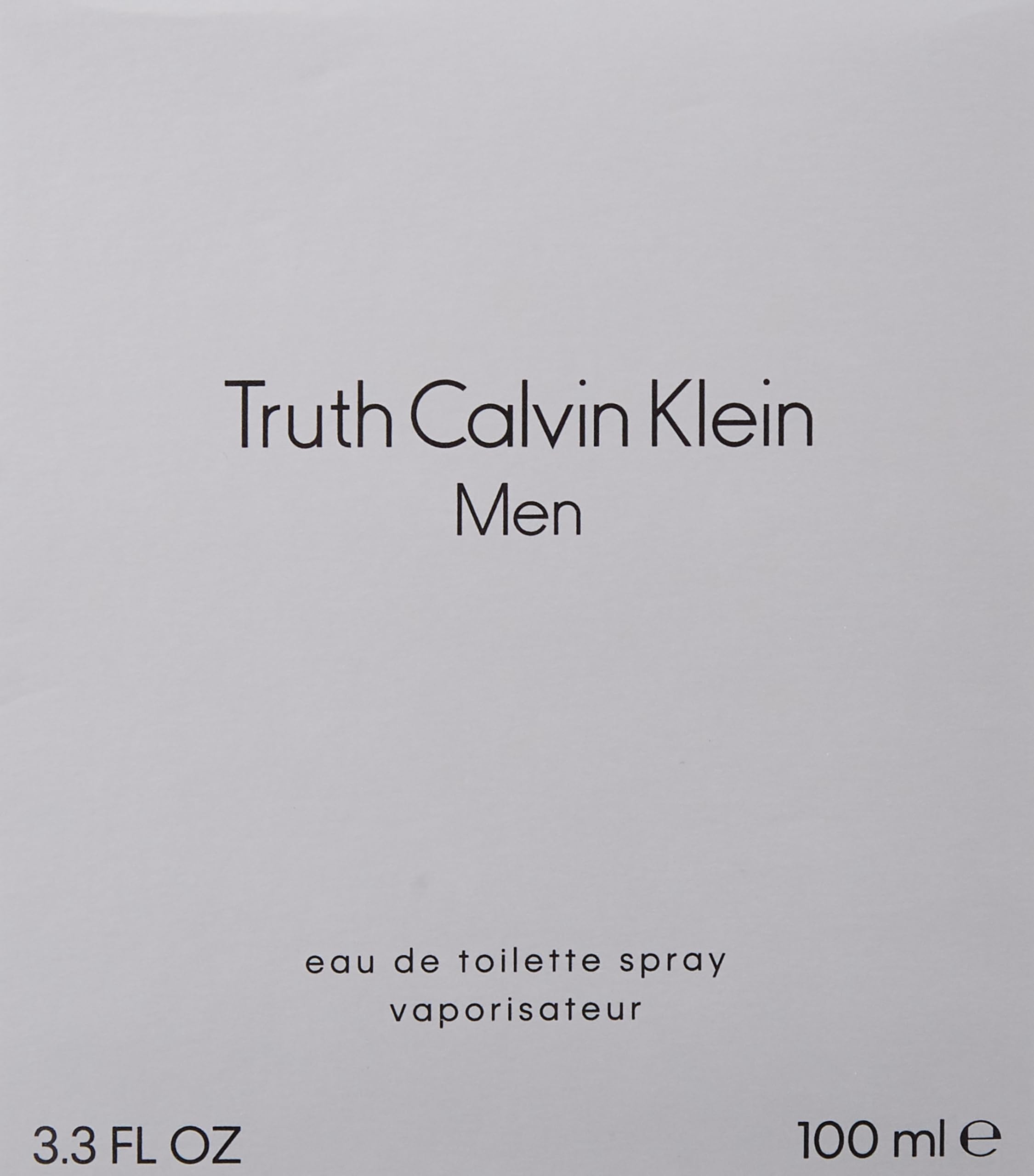 Calvin Klein Truth Perfume for Men Eau De Toilette 100ML