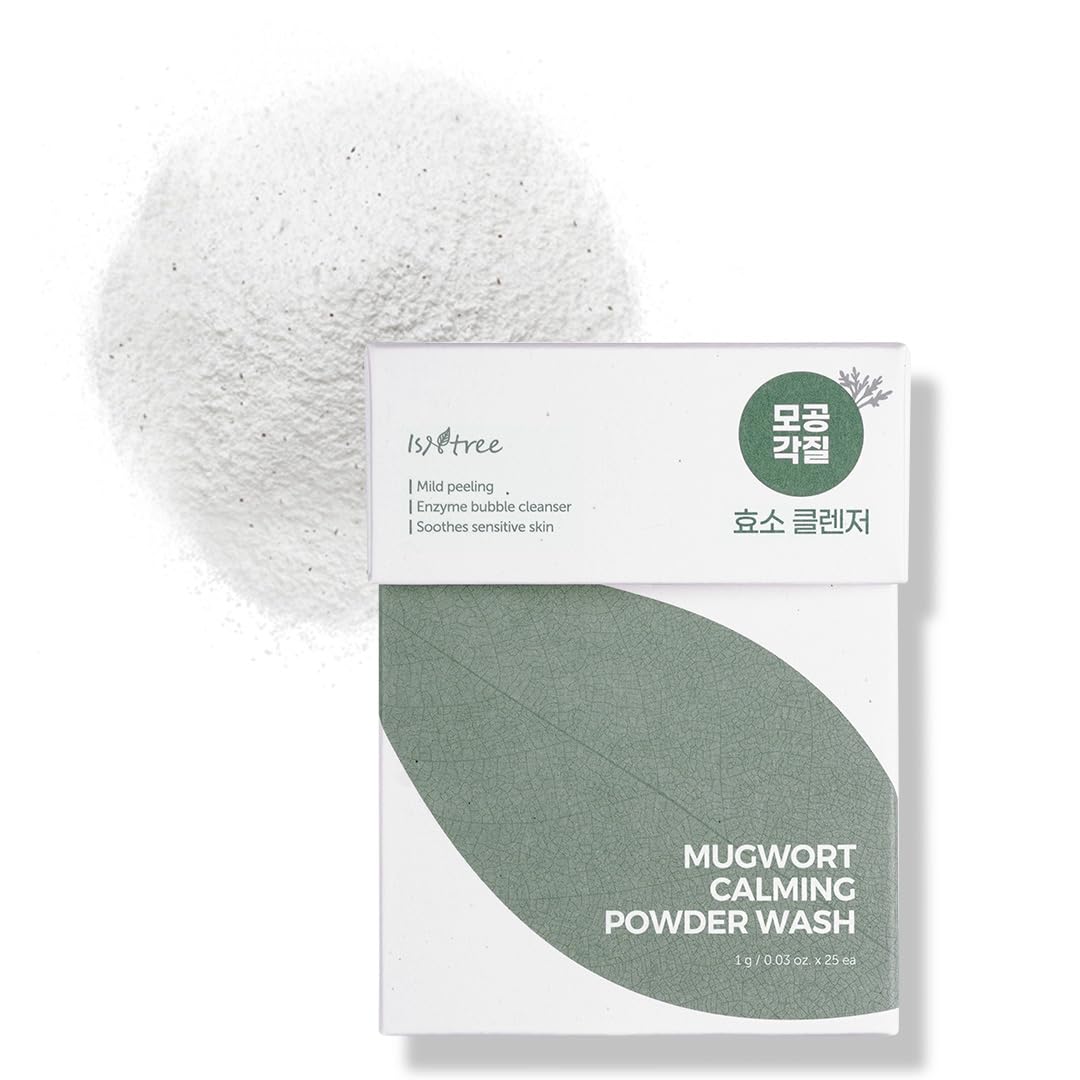 Isntree, Spot Saver, Mugwort Powder Wash, 25 Packets 0.03 oz (1 g) Each