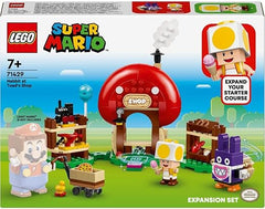 LEGO Super Mario Nabbit at Toad’s Shop Expansion Set, Collectible Toy for 6 Plus Year Old Boys, Girls & Kids, Creative Play with 2 Character figures Incl. Yellow Toad, Small Gift for Gamers 71429