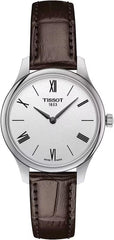 Tissot orologio donna Tradition 5.5 Lady 31mm acciaio quarzo T063.209.16.038.00 - Default Title - Brown
