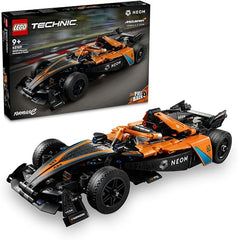 LEGO Technic NEOM McLaren Formula E Race Car Toy for 9 Plus year Old Kids, Boys & Girls, Model Pull-Back Vehicle Building Set, Kids' Bedroom Decoration, Birthday Gift Idea 42169