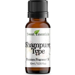 Sweet Essentials Shampure Type, 10ml (0.35fl oz) Premium Fragrance Oil, Aromatherapy, Diffuser, Crafts, Soap, Home Scents, Bath & Body, DIY Parfum and Much More. Versatile & Long Lasting