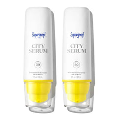 Supergoop! City Serum - 2 fl oz, Pack of 2 - SPF 30 PA+++ Anti-Aging Morning Lotion for Face