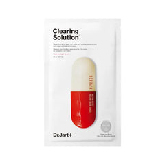 Dr.Jart+ Dermask Micro Jet Clearing Solution Face Mask | Sheet Mask | Calms, balances & revitalizes skin | Korean Skin Care | Travel Size, 1 Pack