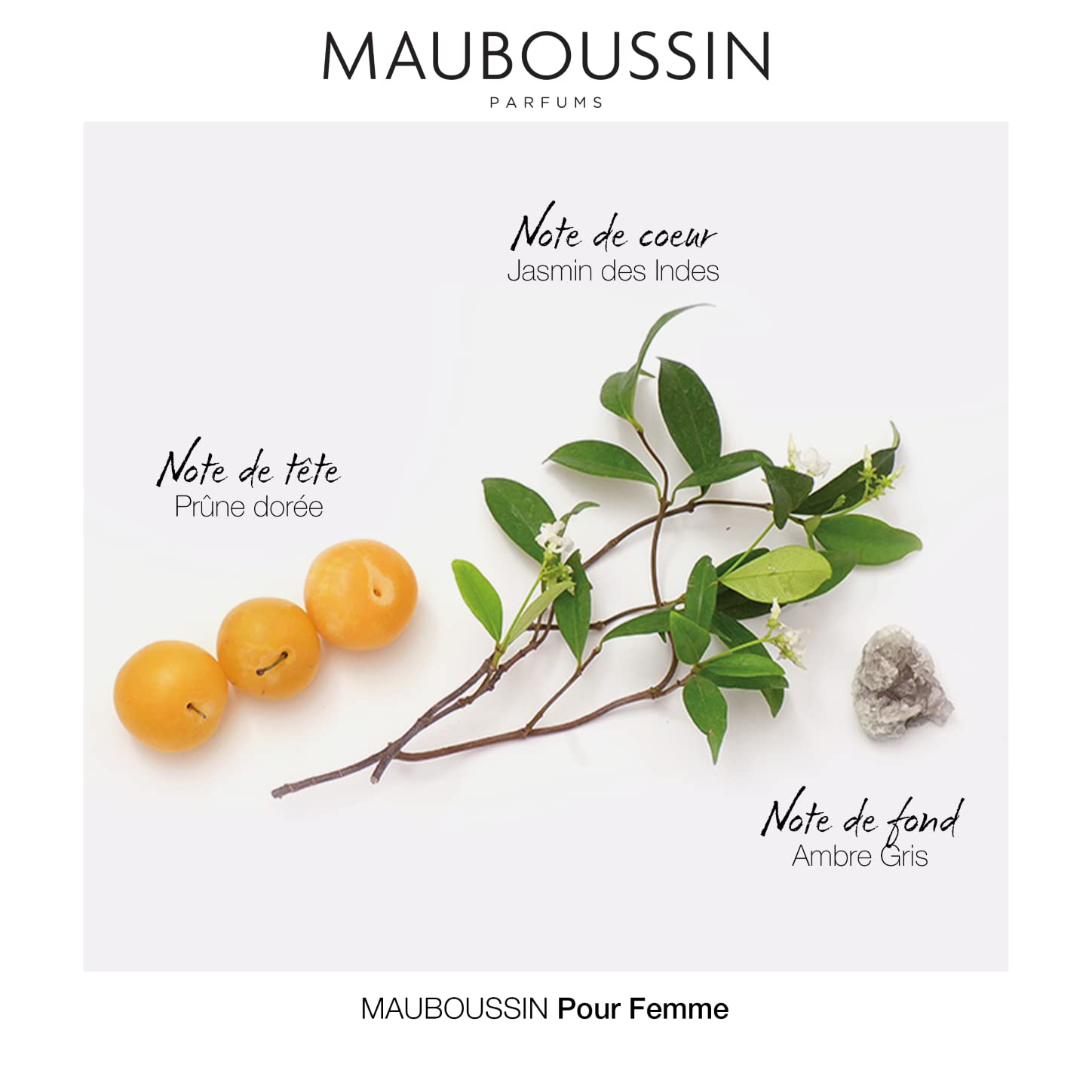 Mauboussin - Original Femme 100ml - Eau de Parfum for Women - Oriental & Fruity Scents