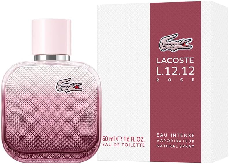 Lacoste L.12.12 Rose Eau Intense Perfume for Women Eau De Toilette 50ML