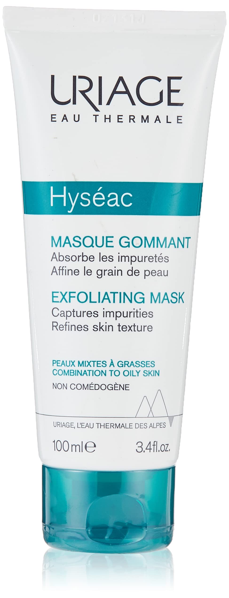 Uriage Hyséac Exfoliating Mask 100 ml- Soothes skin texture