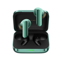 Realme Buds Air 7 Pro Dual‑Driver ANC Earbuds AI Live Translator Aircraft‑Grade Aluminum Build IP55 Water‑Resistant (Racing Green)