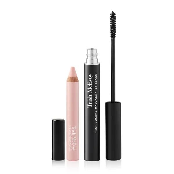 Trish McEvoy High Volume Mascara and Eye Brightener Shell Duo, 2 Piece Set