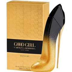 Carolina Herrera Good Girl Midnight EDP Perfume 80 ml, Gold/Black