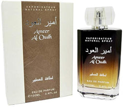 Ameer Al Oudh by Lattafa Perfumes EDP 100ML with Free Deodorant