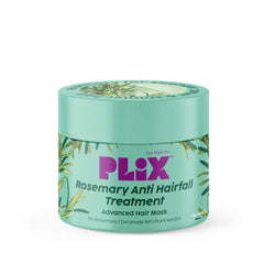 PLIX - THE PLANT FIX Rosemary Anti-Hair Fall Treatment Advanced Hair Mask With 3% Rosemary Extract, Ceramides & Plant Keratin | Hair Mask for Hair Fall Control | For Women & Men| 200g