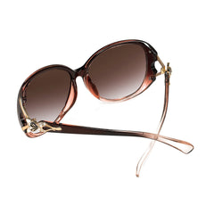 FEISEDY Women Oversized Polarized Sunglasses Ladies Large Shades Classic Fox Sunglasses B2730