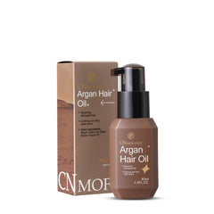 CNMOFAXIN Hair Oil Serum for Dry, Damaged Hair - Nutrients Enriched Moroccan Argan Oil & Shea Butter - Nourishment, Frizz Tamer, Split End Repair, Heat Protection & Shine Enhancer - 80ml