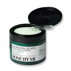 Some By Mi AHA BHA PHA 30 Days Miracle Truecica Clear 70 Pad | 125ml | Mild Exfoliating Face Toner Pad | Clinical solution for Skin Wastes, Sebum & Oiliness Care