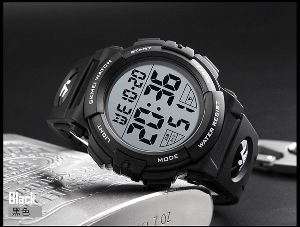 SKMEI Boys Stopwatch Function Waterproof digital watch