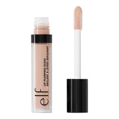e.l.f. Lip Plumping Gloss, Hydrating, Nourishing, Invigorating, High-Shine, Plumps, Volumizes, Cools, Soothes, Peach Bellini