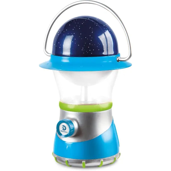 Discovery LED Starlight Lantern Amazon Exclusive 2 in 1 Hanging Lantern & Star Constellation Projector with Guide, Easy to Use for Children, Battery Operated, Educational Camping Toy