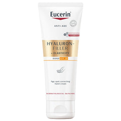 Eucerin Hyaluron-Filler + Elasticity Age Spot Correcting Hand Cream SPF 30 75ml, Anti-Ageing Hand Moisturiser with Thiamidol and Hyaluronic Acid, Reduces Dark Spots and Protects Against Sun Damage