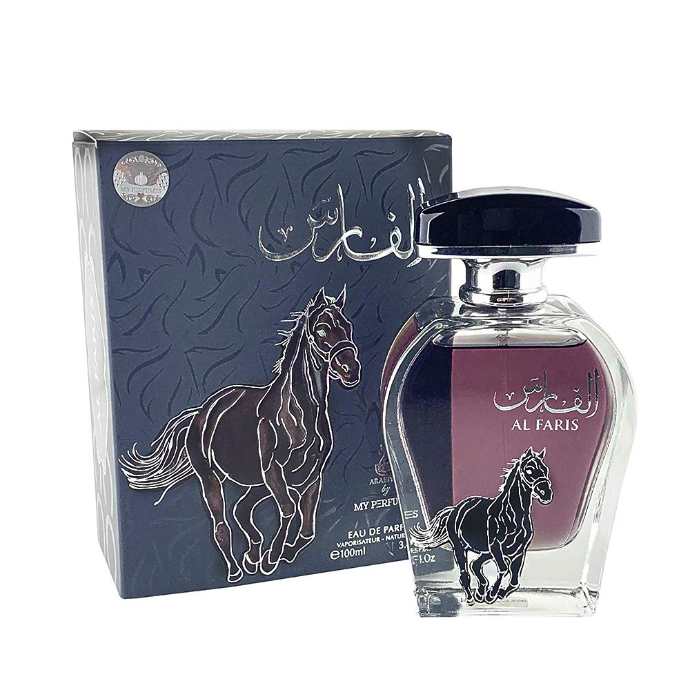 Al Faris 100ml | Eau de Arabian Parfum | Beautifully Scented Musk | Spice & Floral Aroma (for Men and Women) (Unisex)