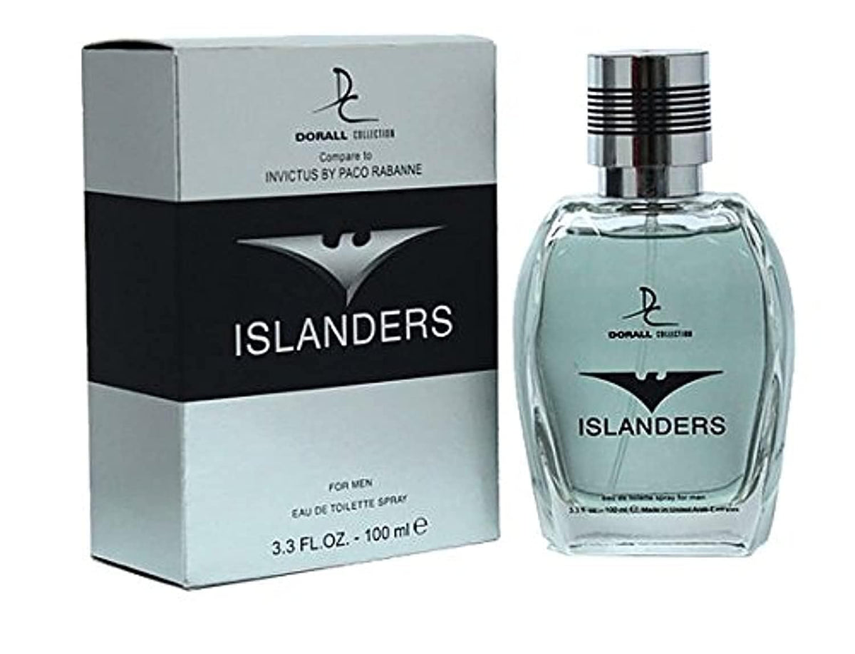 DORALL COLLECTION Islanders Eau de Toilette Perfume for Men, Fougere & Watery Long Lasting Masculine Fragrance, Body Perfume for Men - 100ml