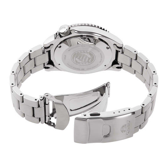 Orient RA-AC0K01B10B Icon Analog Automatic Sports Watch for Men, 43.5 mm Case Size, Silver/Black