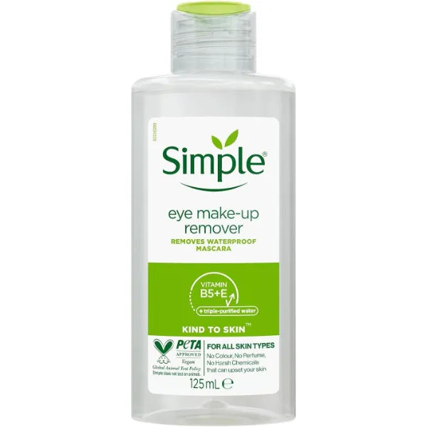 Simple Eye Makeup Remover, 125ml
