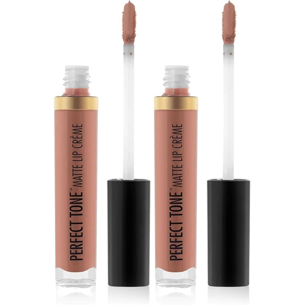 Black Radiance Perfect Tone Matte Lip Crème Let's Toast (Pack of 2)