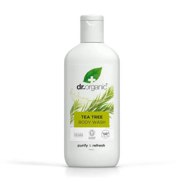 Dr. Organic Tea Tree Body Wash, 8.5 fl.oz