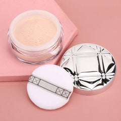 Loose Face Powder, Makeup Finish Powder, Matte Oil Control Loose Powder, Long Lasting Face Cosmetic Powder (Ivory white/24g)