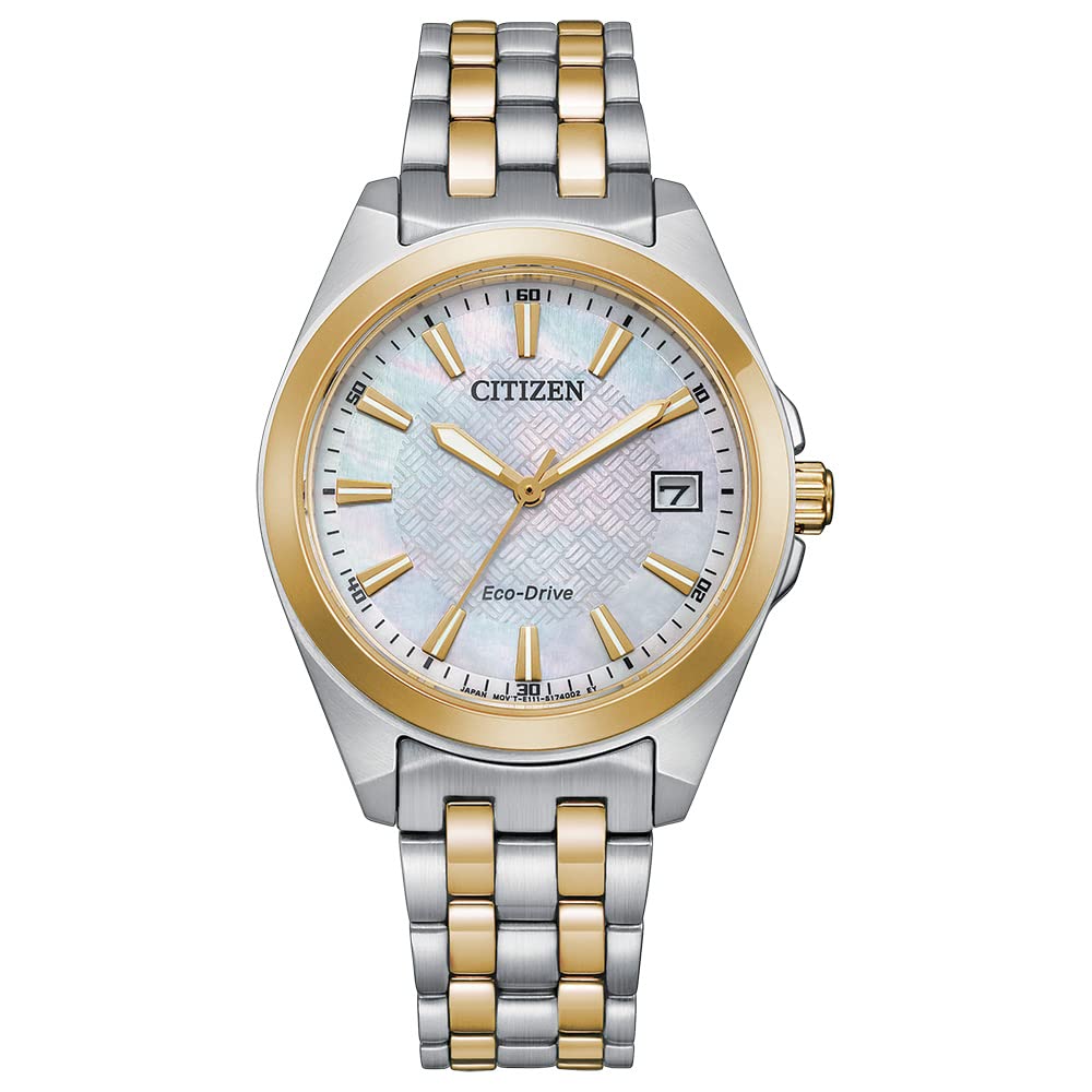 Citizen Ladies' Eco-Drive Classic Peyten Watch, Day-Date, Sapphire Crystal