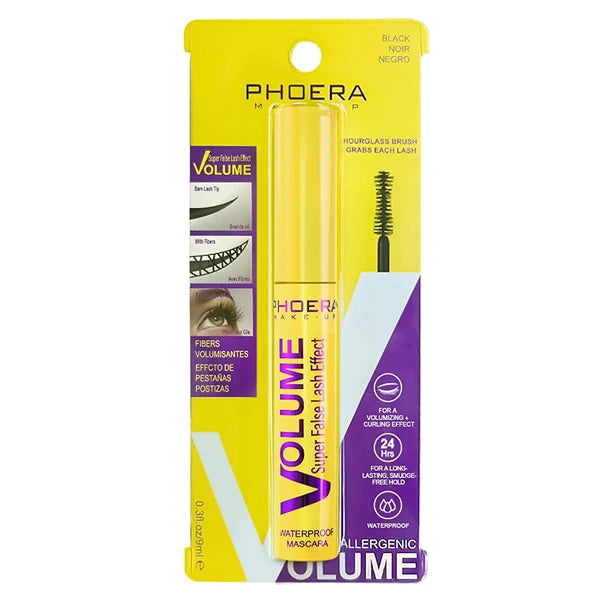 Lezero Bubble Washable Mascara, Thrive Mascara Liquid Lash Extension for Natural Curling Lash Effect, Long Lasting, Waterproof, Thick and Slender, Volumizing, Cruelty-Free, 0.3 fl oz