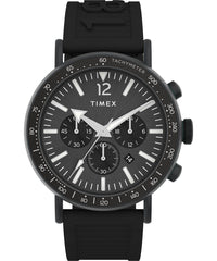 Timex Men's Standard Diver 43mm Watch - Black/Black/Black