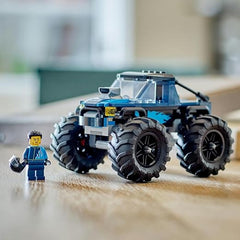 LEGO City Blue Monster Truck Toy for 5 Plus Year Old Boys & Girls, Vehicle Set with a Driver Minifigure, Creative Race Car Toys for Kids, Birthday Gift Idea 60402