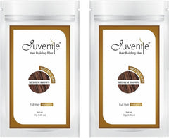 Juvenile Hair Fiber Refill Pack Medium Brown 60 Gram (30 Gram Each)