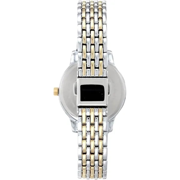 Armitron Women's Genuine Crystal Accented Bracelet Watch, 75/5821, Two Tone